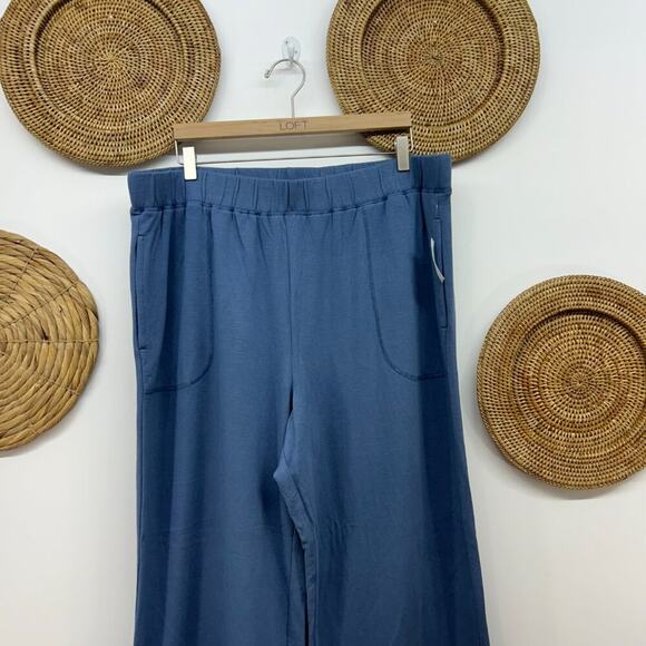 NEW Old Navy Blue Knit Sweats Sweat Pants XL Loungewear Casual - Picture 3 of 6